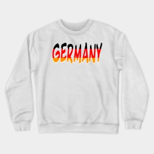 Germany in big bold print Crewneck Sweatshirt